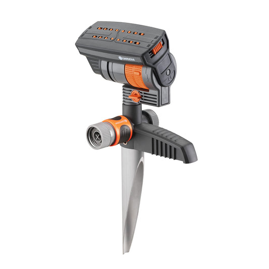 Gardena N83-SZMXFP Frost-Proof ZoomMaxx Oscillating Sprinkler on Spike, 2,300 Sq. Ft. Coverage, Spike Base for Flexible and Precise Watering, Includes Waterstop Quick Connector, Made in Germany 🍁 All In One Marketplace Canada