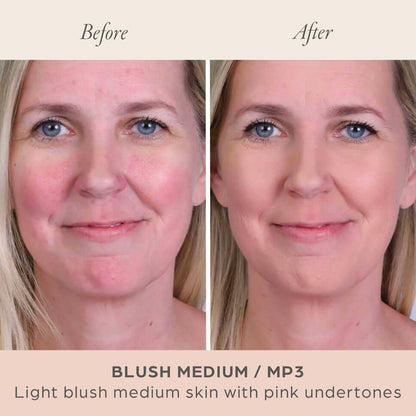 PÜR MINERALS 4-in-1 Pressed Mineral Makeup Powder Foundation with SPF 15 - Concealer & Finishing Compact Pressed Powder for Face - Buildable Medium to Full Coverage Foundation Powder (Blush Medium) 🍁 All In One Marketplace Canada