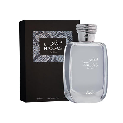 RASSASI Hawas for Men Eau de Parfum, 3.4 Ounce 🍁 All In One Marketplace Canada
