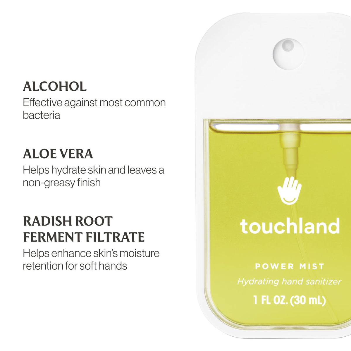 Touchland Hand Sanitizer Spray, Floral Trio - 3 x 1 FL OZ 🍁 All In One Marketplace Canada