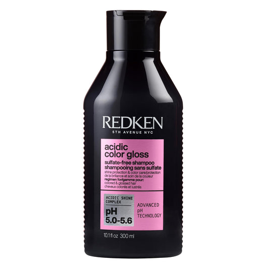 Redken Sulfate Free Shampoo, Acidic Color Gloss, Protecting Shampoo for Intense Shine and Vibrancy, Gentle Cleanser, With Vitamin E and Arginine, Color Safe Shampoo, 300ML 🍁 All In One Marketplace Canada