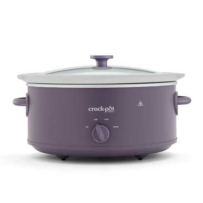 Crock-Pot Design Series 7-Quart Manual Slow Cooker, Purple Potato 🍁 All In One Marketplace Canada