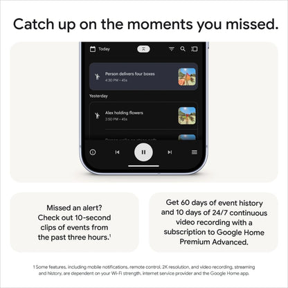 Google Nest Doorbell (Wired, 3rd gen) - 2K Video and Gemini - Hazel 🍁 All In One Marketplace Canada