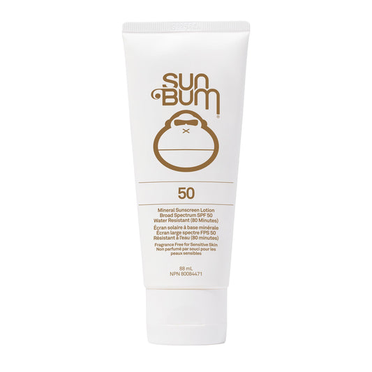 Sun Bum Mineral Spf 50 Sunscreen Lotion | Vegan and Reef friendly (Octinoxate & Oxybenzone Free) Broad Spectrum Natural Sunscreen with Uva/uvb Protection | 3 Oz, 3 ounces 🍁 All In One Marketplace Canada