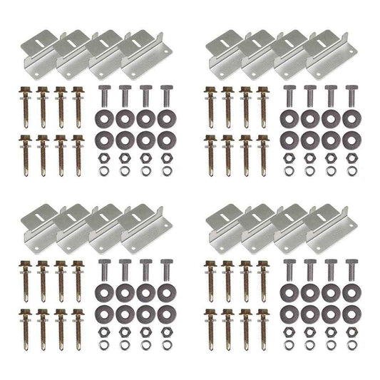 Renogy 4 Sets of Solar Panel Mounting Z Bracket 🍁 All In One Marketplace Canada