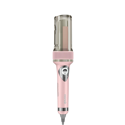 Conair CD1032C Curl Secret 1 ¼ inch Barrel Auto Hair Curler in Pink- 3 curl directions - Medium to Long Hair Lengths produces wavy, soft or blowout curls, All hair types, Dual Voltage for Travel 🍁 All In One Marketplace Canada