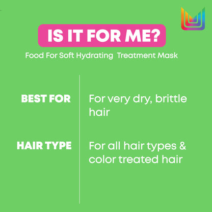 Matrix Rich Hydrating Treatment Mask for Very Dry and Porous Hair, With Avocado Oil and Hyaluronic Acid, Food For Soft, 500 ml 🍁 All In One Marketplace Canada