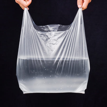 T Shirt Bags Plastic Grocery Bags with Handles for Merchandise and Supermarket, Bolsas De Plastico Para Negocio, 12 x 20 Inch (White, 200Pcs) 🍁 All In One Marketplace Canada