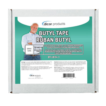 Dicor (BT-1834-1) 1/8" x 3/4" x 30' Butyl Seal Tape 🍁 All In One Marketplace Canada