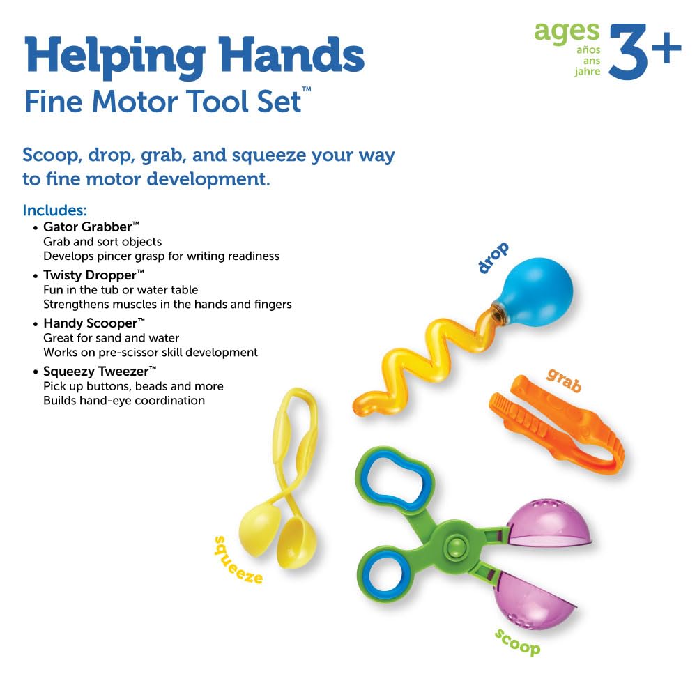 Learning Resources Helping Hands Fine Motor Tool Set Toy 🍁 All In One Marketplace Canada