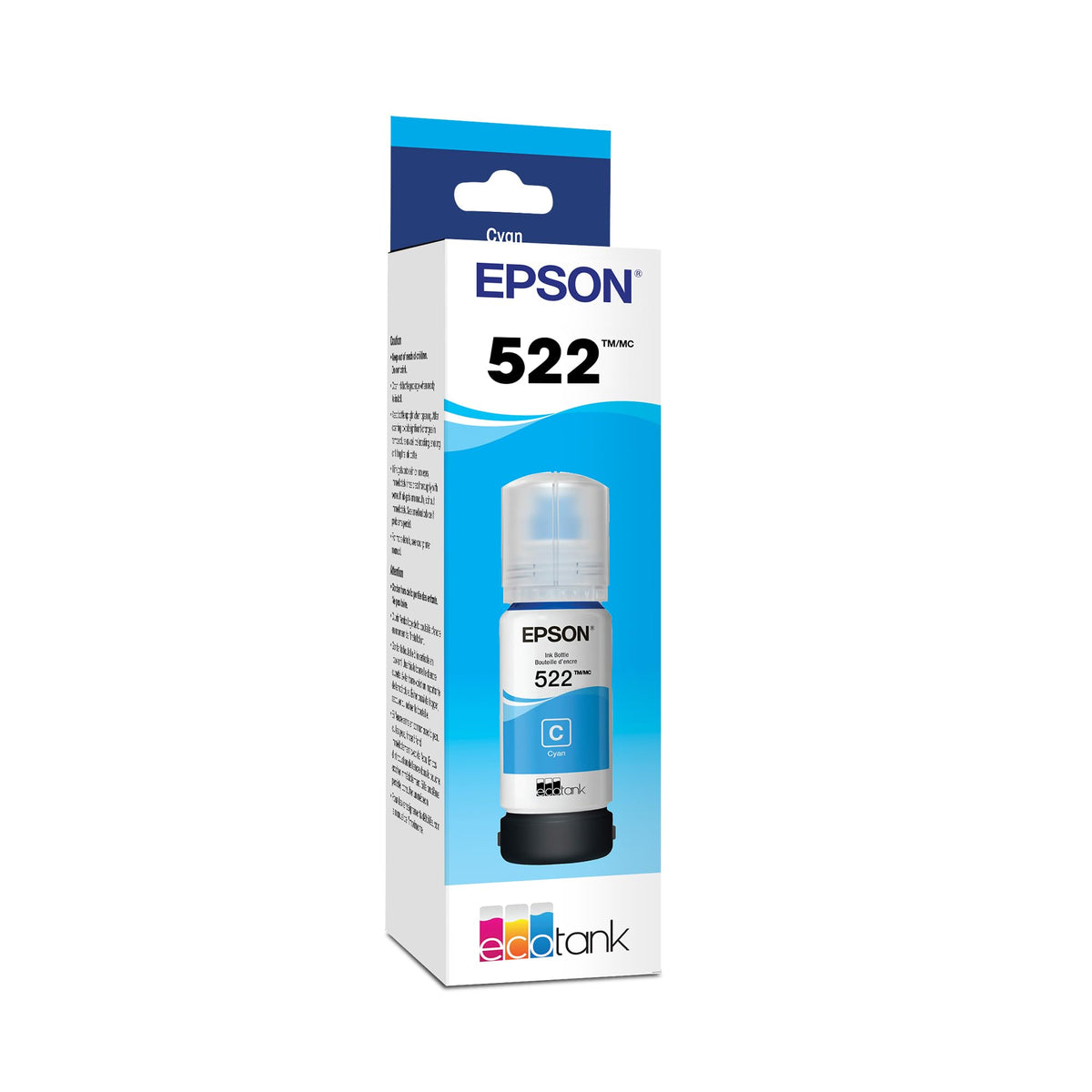 Epson 522 EcoTank Ink Ultra-High Capacity Bottle, Black (T522120-S) - Compatible with ET-2400, ET-2720, ET-2800, ET-2803, ET-2840, ET-4700, ET-4800, ET-4810 🍁 All In One Marketplace Canada