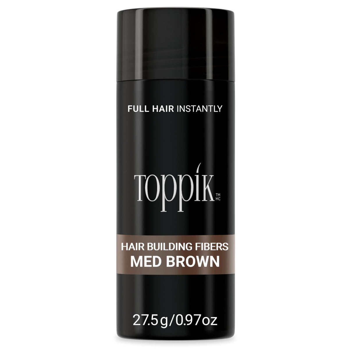 TOPPIK Hair Building Fibers, 27.5 g, Fill In Fine or Thinning Hair, Instantly Thicker Looking, Multiple Shades for Men & Women 🍁 All In One Marketplace Canada