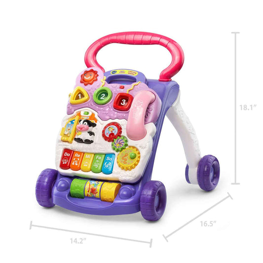VTech Sit-to-Stand Learning Walker (Frustration Free Packaging - English Version), Purple 🍁 All In One Marketplace Canada