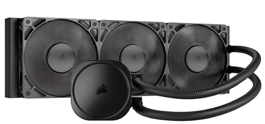 CORSAIR Nautilus 360 RS Liquid CPU Cooler – 360mm AIO – Low-Noise – Direct Motherboard Connection – Daisy-Chain – Intel LGA 1851/1700, AMD AM5/AM4 – 3X RS120 Fans Included – Black 🍁 All In One Marketplace Canada