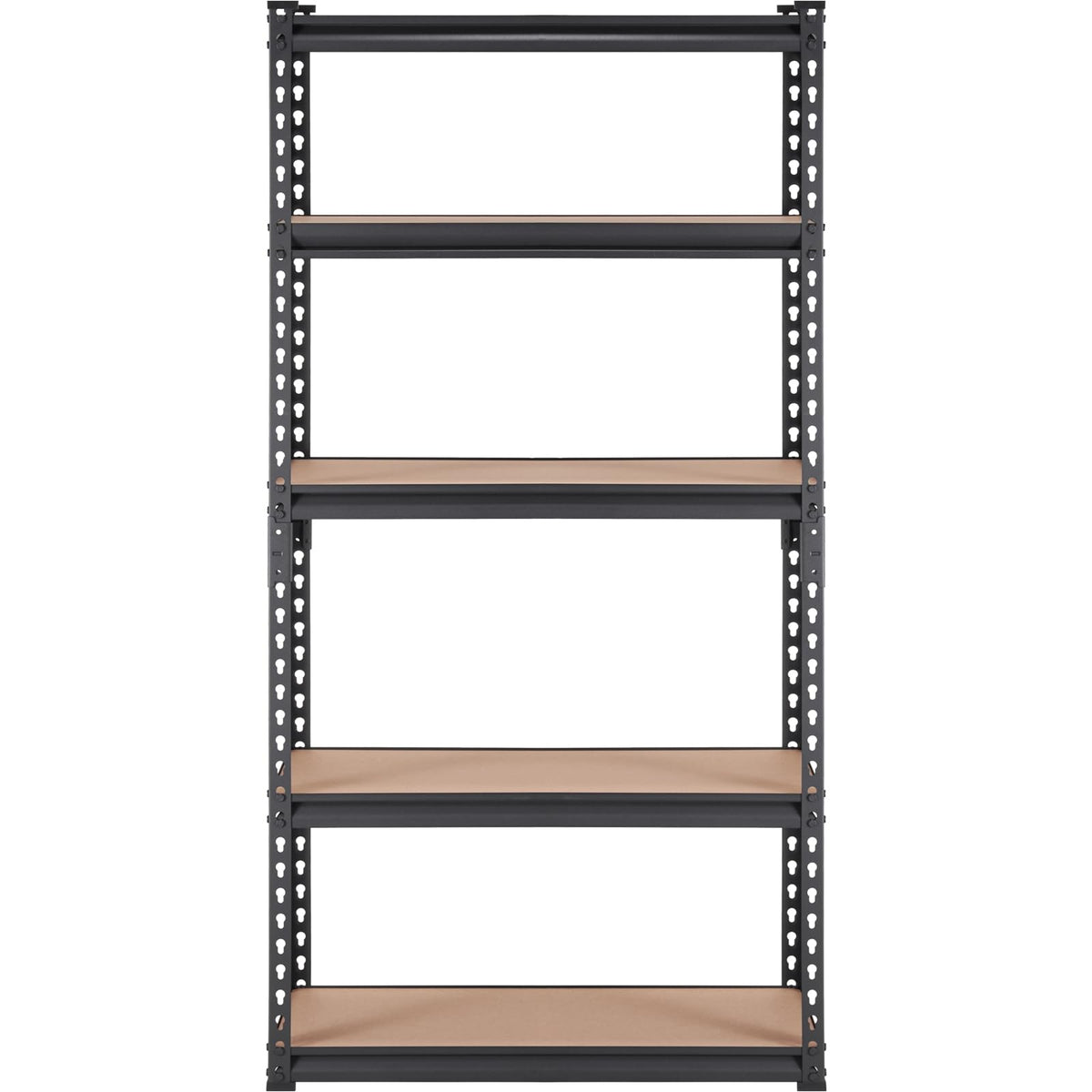 VEVOR Storage Shelving Unit, 5-Tier Adjustable, 2000 lbs Capacity, Heavy Duty Garage Shelves Metal Organizer Utility Rack, Black, 30" L x 12" W x 60" H for Kitchen Pantry Basement Bathroom Laundry 🍁 All In One Marketplace Canada
