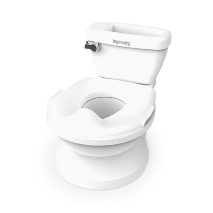 Summer by Ingenuity My Size Potty Pro in White, Infant Potty Training Toilet, Lifelike Flushing Sound, For Ages 18 Months, Up to 50 Pounds 🍁 All In One Marketplace Canada