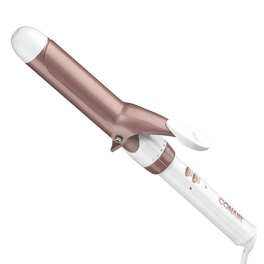 Conair CD702GNC Double Ceramic 1.25 Inch Curling Iron, 1 1/4 inch barrel creates loose curls – for short, medium, and long hair, High heat 375°F, Instant heat up, Anti-frizz control, Dual voltage 🍁 All In One Marketplace Canada