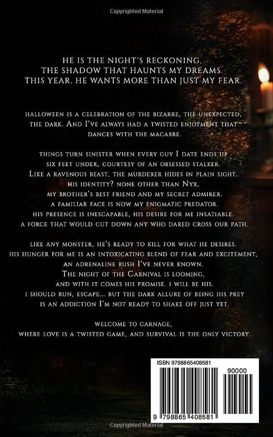 Welcome to Carnage: A Dark Romance Halloween Novella