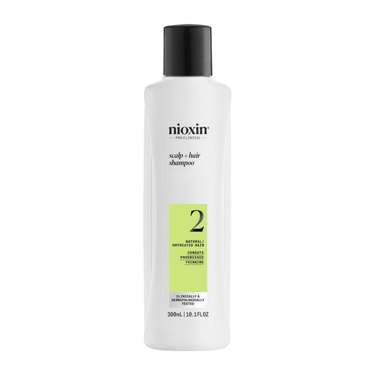 Nioxin Scalp + Hair Thickening System 2 Shampoo, For Natural Hair with Progressed Thinning, 10.1 fl oz (Packaging May Vary) 🍁 All In One Marketplace Canada