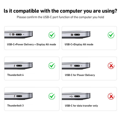 BENFEI USB C to HDMI 6 Feet Cable [4K@60Hz, Aluminum Shell, Nylon Braided], Thunderbolt 3/4 Compatible with iPhone 15 Pro/Max, MacBook Pro/Air 2023, iPad Pro, Surface Book 2, Galaxy S23 and More 🍁 All In One Marketplace Canada