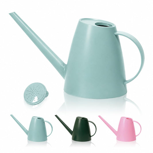 Bamworld Watering Can for Indoor Plants Long Spout Watering Cans for Garden Plants Indoor Outdoor Small Water Can for House Flower 1.8L 60oz 1/2 Gallon(Green) 🍁 All In One Marketplace Canada