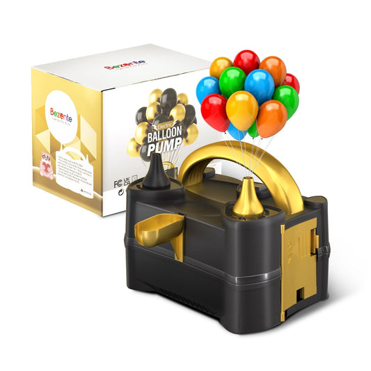 Bezente Balloon Pump Electric, Portable Balloon Inflator Pump Electric Air Pump for Balloons Dual Nozzle Electric Balloon Pump for Birthday Wedding Graduation Party Decorations 🍁 All In One Marketplace Canada