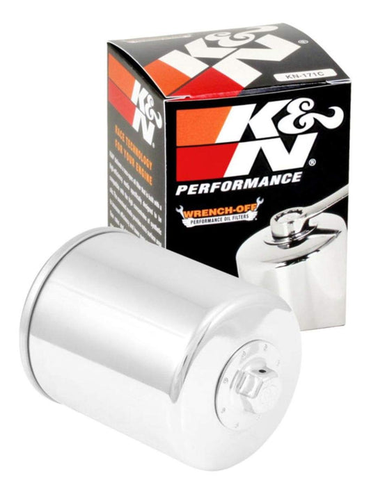 K&N Motorcycle Oil Filter: High Performance, Premium, Designed to be used with Synthetic or Conventional Oils: Fits Select Harely Davidson, Buell Motorcycles, KN-171C 🍁 All In One Marketplace Canada