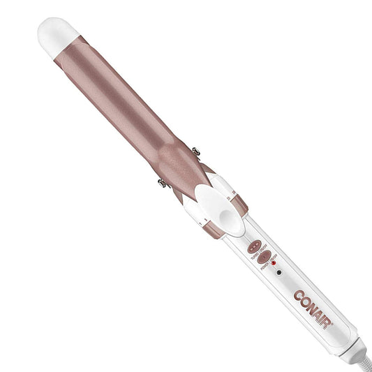 Conair CD701GNC Double Ceramic 1-Inch Curling Iron, produces long lasting curls – for short, medium, and long hair, High heat 375°F, Instant heat up, Anti-frizz control, Dual voltage Hair Curler 🍁 All In One Marketplace Canada