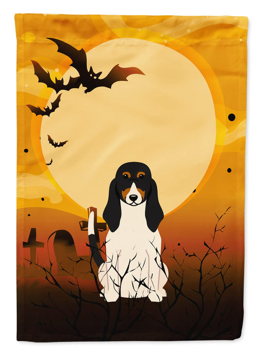 Caroline's Treasures BB4310GF Halloween Swiss Hound Flag Garden Size, Small, Multicolor