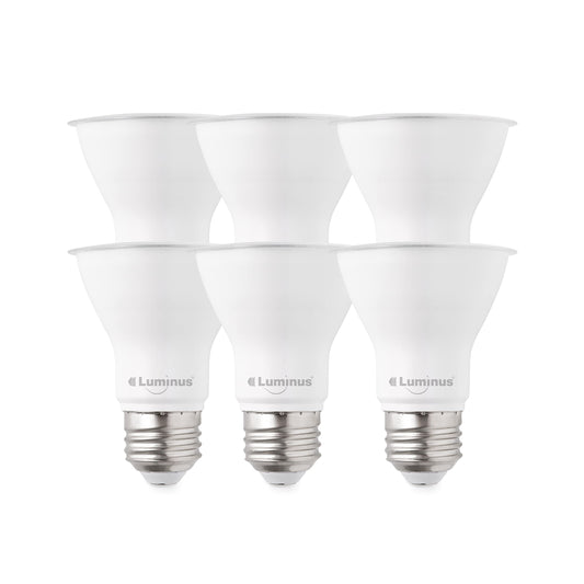 Luminus (6-Pack) LED PAR20 Light Bulbs, 50W Equivalent (7W) 500 Lumens, 3000k Bright White, 25000 Hour Lifespan, Dimmable LED Light 🍁 All In One Marketplace Canada