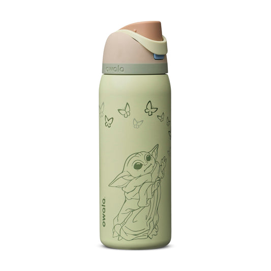 Star Wars Owala FreeSip Insulated Stainless Steel Water Bottle with Straw, BPA-Free Sports Water Bottle, Great for Travel, 32 Oz, GroGu 🍁 All In One Marketplace Canada