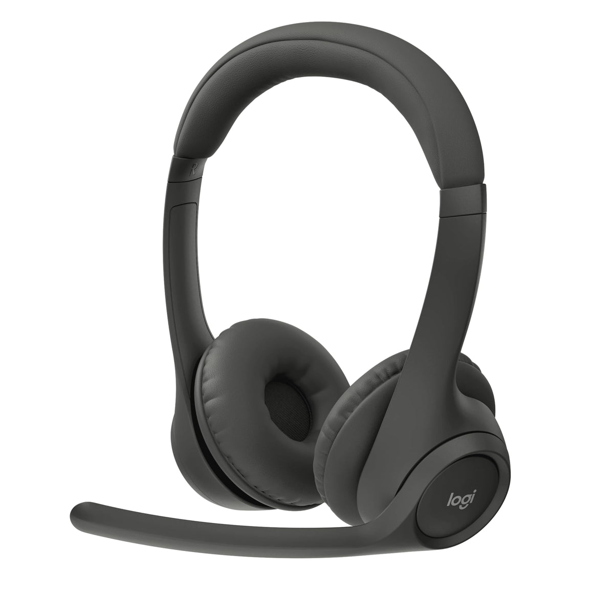Logitech Zone 301 Wireless Bluetooth Headset with Noise-Canceling Microphone, Compatible with Windows, Mac, Chrome, Linux, iOS, iPadOS, Android – Graphite 🍁 All In One Marketplace Canada