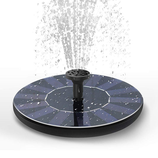 Solar Fountain Water Pump for Bird Bath, New Upgraded Mini Solar Powered Fountain Pump 1.5W Free Standing Solar Panel Kit Water Fountain for Garden, Pond, Pool, and Outdoor 🍁 All In One Marketplace Canada
