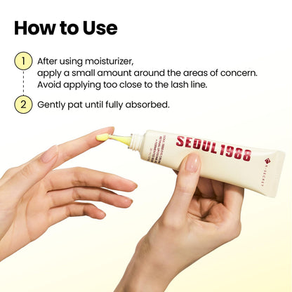 Seoul 1988 Eye Cream: Retinal Liposome 4% +Fermented Bean 30ml 🍁 All In One Marketplace Canada