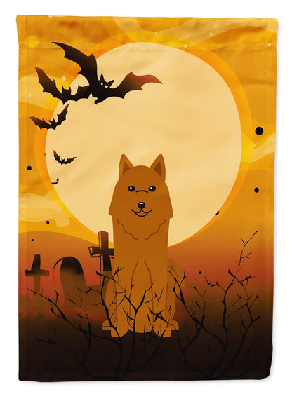 Caroline's Treasures BB4288GF Halloween Karelian Bear Dog Garden Size Flag, Small, Multicolor
