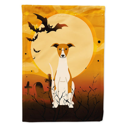 Caroline's Treasures BB4365CHF Halloween Whippet Flag Canvas House Size, Large, Multicolor