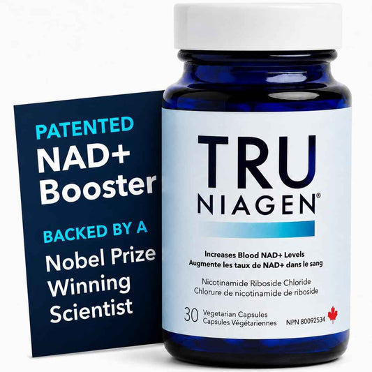 NAD Supplement 300mg per Serving - 30 Day Supply, Clinically Proven to Increase NAD+, Patented Nicotinamide Riboside, Cellular Health & Energy Metabolism, Health Canada Licenced, 30 Capsules 🍁 All In One Marketplace Canada