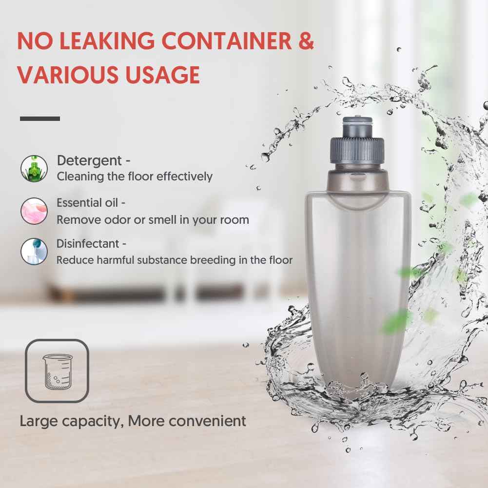 Spray Mop for Floor Cleaning, Domi-patrol Microfiber Floor Mop Dry Wet Mop Spray with 3 Washable Mop Pads & Refillable Bottle, Dust Cleaning Mop for Hardwood Laminate Tile Floors, Gray 🍁 All In One Marketplace Canada
