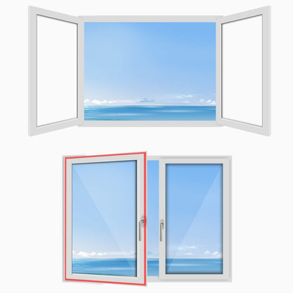HOOMEE 400 CM (157") Universal Window Seal for Portable Air Conditioner and Tumble Dryer 🍁 All In One Marketplace Canada