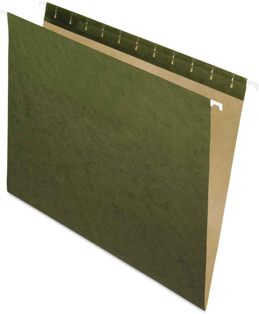 Pendaflex Hanging File Folders, Letter Size, Standard Green, Smooth Glide Coated Rods, Light Interior to Prevent Misfiles, Ideal for Everyday Office Filing Systems, 25-Pack 🍁 All In One Marketplace Canada
