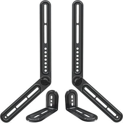 Mounting Dream Sound Bar Mount Bracket for Mounting Above or Under TV, Fits Most Sound Bars Up to 15 Lbs, with Detachable Long Extension Plates MD5420 🍁 All In One Marketplace Canada
