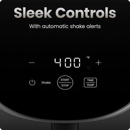 Chefman 2 Qt Mini Air Fryer – Compact and Space-Saving Air Fryer, PFAS-Free Nonstick Basket, Quick & Easy Meals in Minutes, Perfect for Apartments and Dorms, Digital Timer and Shake Reminders – Grey 🍁 All In One Marketplace Canada