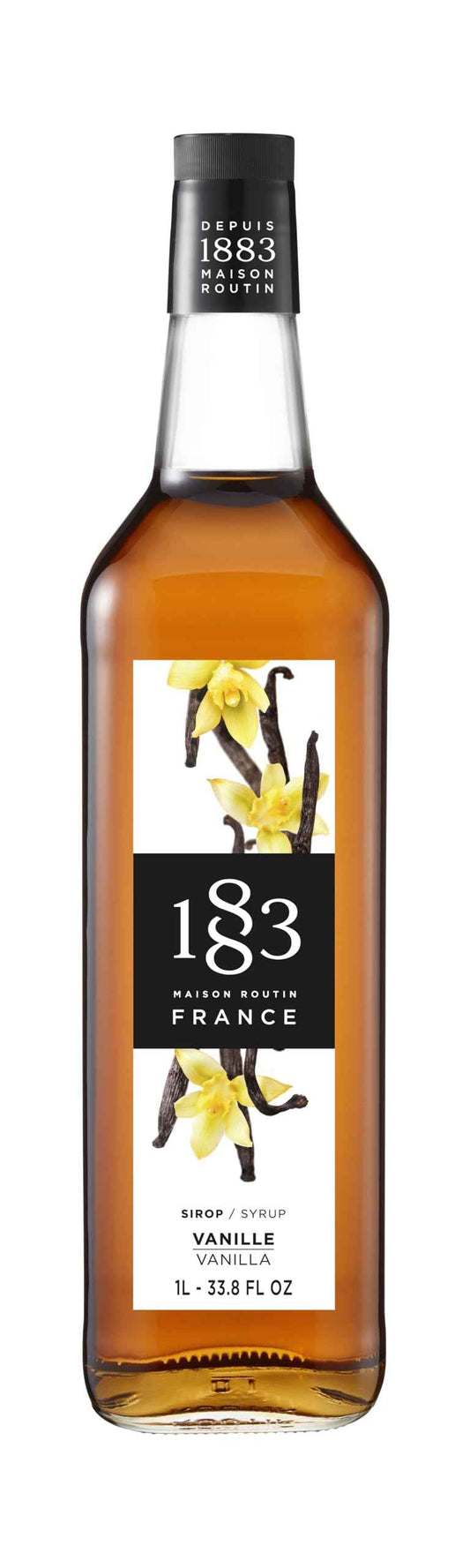 Maison Routin 1883 Vanilla Syrup, Glass Bottle 1000 Milliliter 🍁 All In One Marketplace Canada