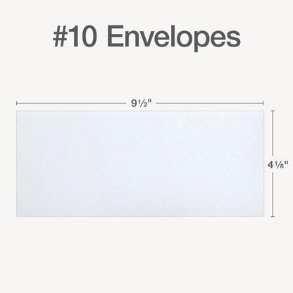 Oxford Envelopes, #10 Business Size, Security Tint, Peel & Seal Closure, 24 lb White Paper, Privacy Protection for Checks & Invoices, 500-Pack for Office or Home Mailing 🍁 All In One Marketplace Canada