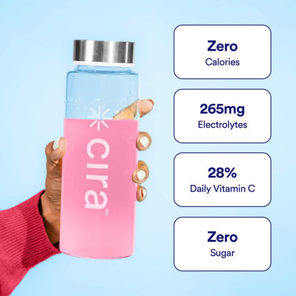 Cira Hydration Electrolytes Powder - Daily Electrolyte Powder, Sugar Free w/Himalayan Salt, Magnesium, & Potassium, Hydration Powder for Dehydration Relief & Recovery - Watermelon Sugar, 45 Servings 🍁 All In One Marketplace Canada