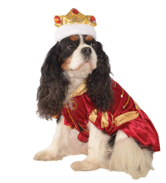 Rubies Costume Co Halloween Classics Collection Pet Costume, Small, Red King