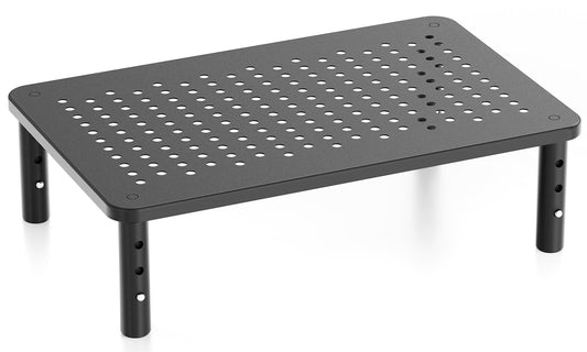 Canyora Computer Monitor Stand Riser for Desk, 3 Height Adjustable PC Laptop TV Desktop Monitor Stand Shelf, Metal Short Printer Table, Stand Riser for Desk, Office Desk Organizers and Accessories 🍁 All In One Marketplace Canada