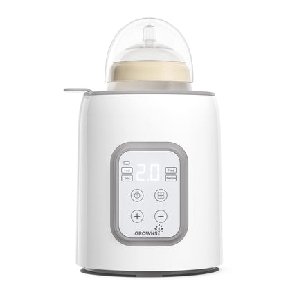 Bottle Warmer, GROWNSY 8-in-1 Fast Baby bottle Warmer with Timer LCD Display Accurate Temperature Control for Breastmilk or Formula 🍁 All In One Marketplace Canada