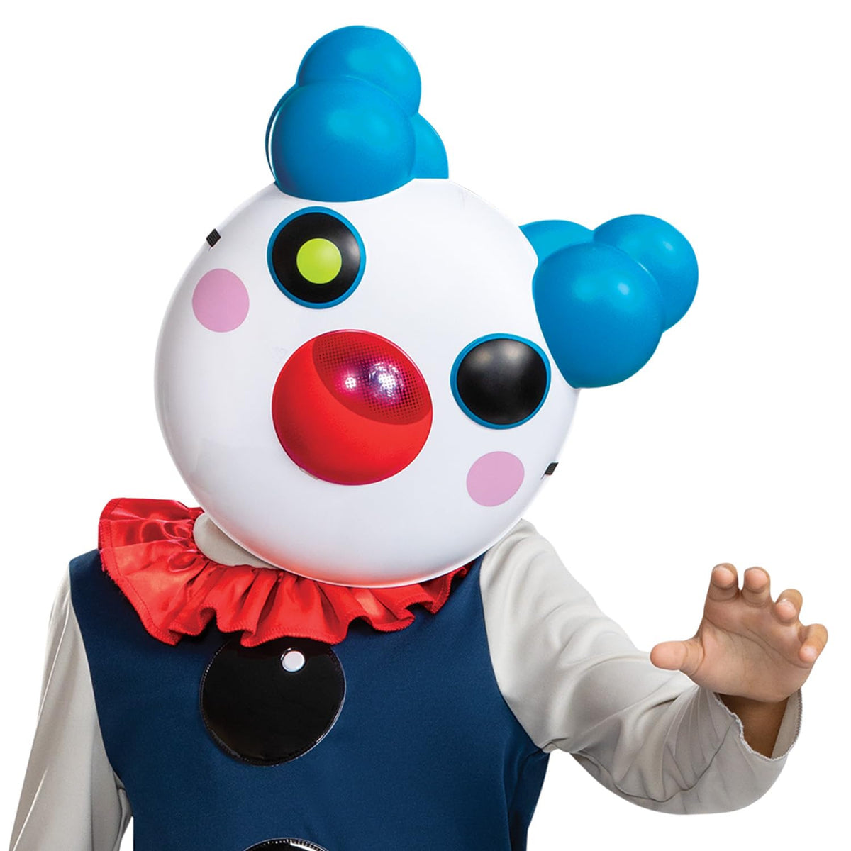 Clowny Kids Costume, Official Piggy Halloween Costume with Mask, Child Size (10-12)