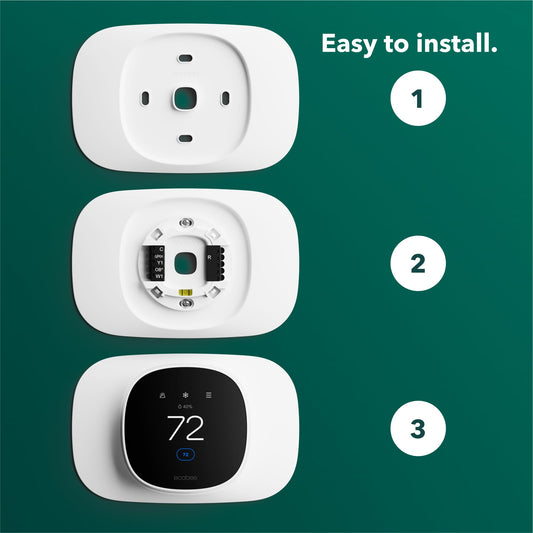 ecobee Trim Plate for Smart Thermostat Essential - Thermostat Accessory 🍁 All In One Marketplace Canada